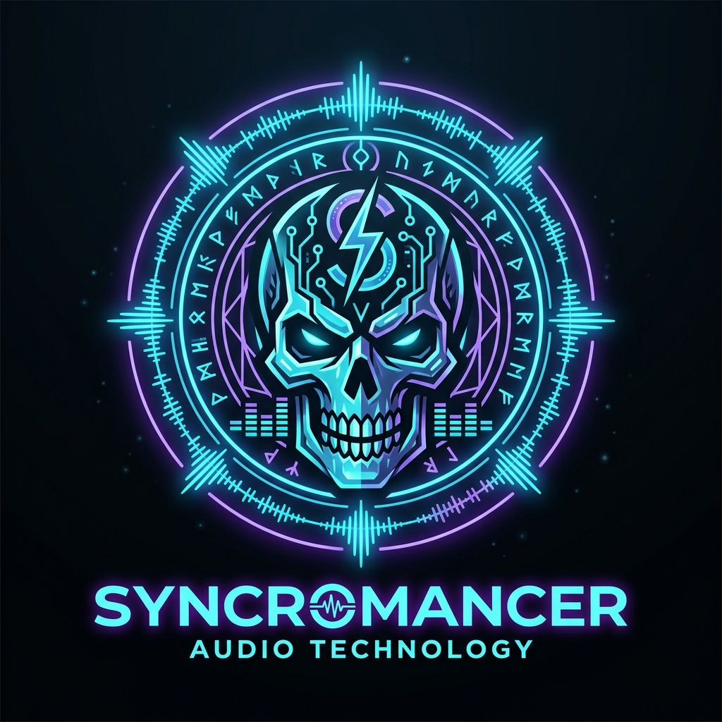 Syncromancer Official Arcane Audio Logo